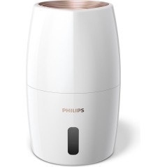 Philips 2000 Series HU2716 Humidifier - Stylish Pink & White Desk Design for Optimal Comfort